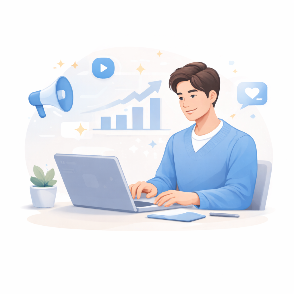 광고 대행 서비스 예시 이미지