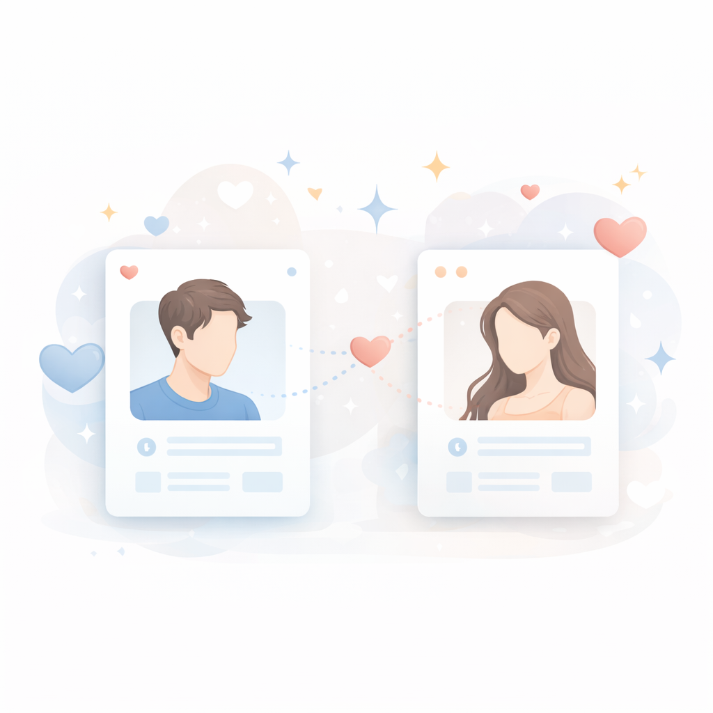 결혼 정보 서비스 예시 이미지